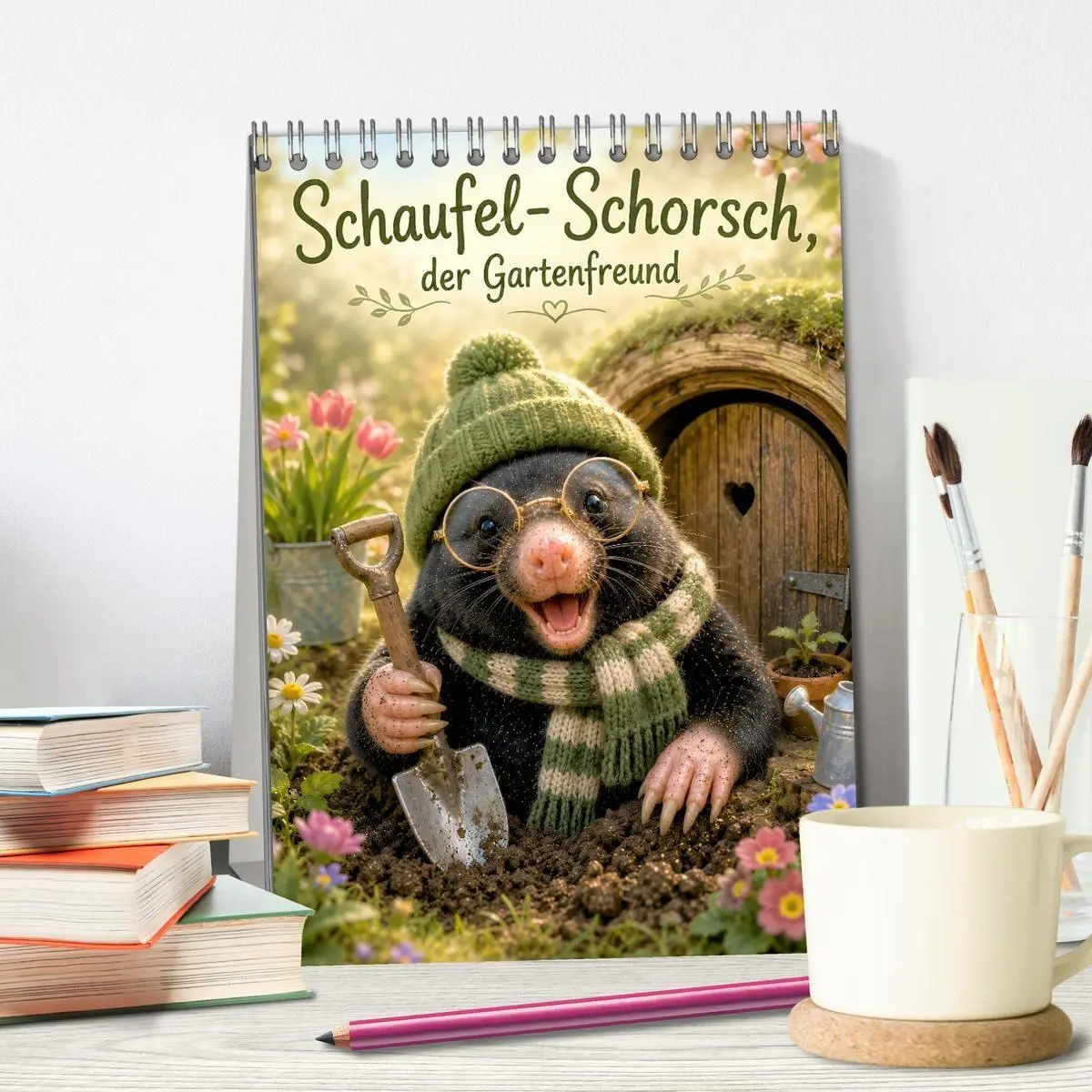 Bild: 9783594373811 | Schaufel-Schorsch der Gartenfreund (Tischkalender 2027 DIN A5...