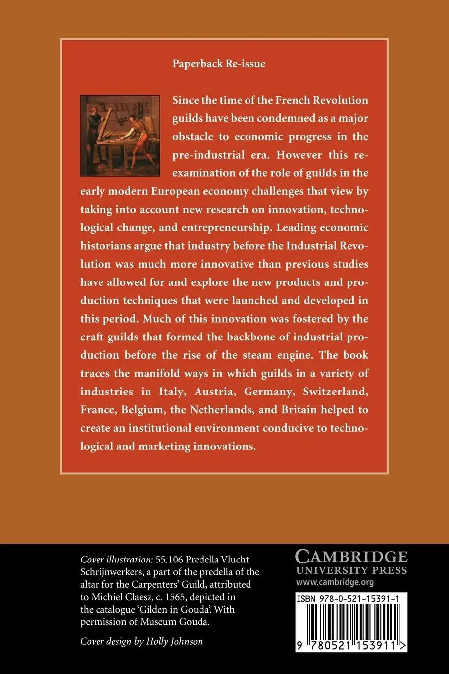 Rückseite: 9780521153911 | Guilds, Innovation and the European Economy, 1400-1800 | Taschenbuch
