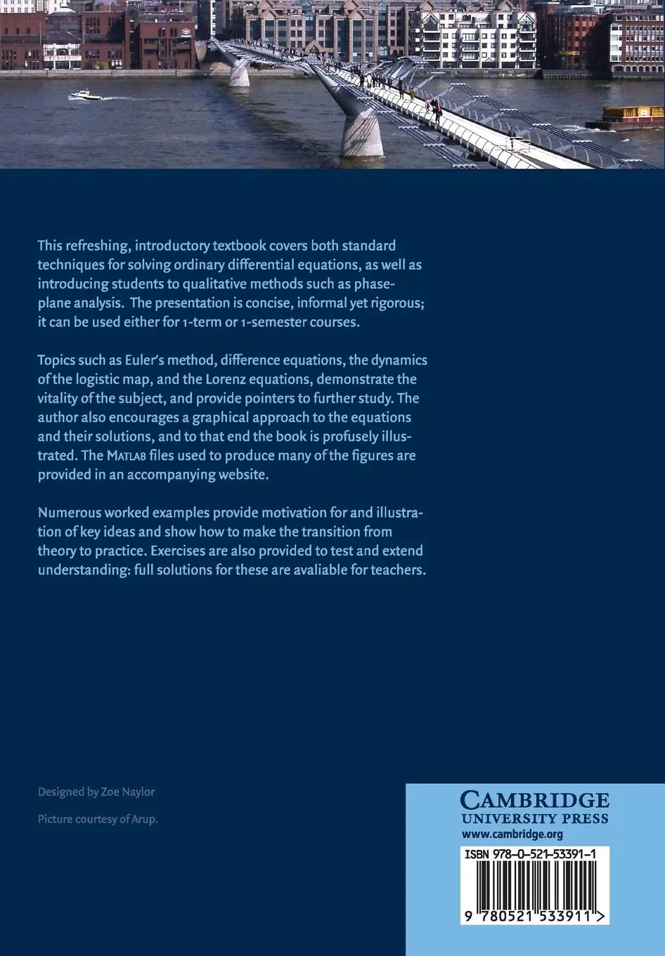 Rückseite: 9780521533911 | An Introduction to Ordinary Differential Equations | James C. Robinson