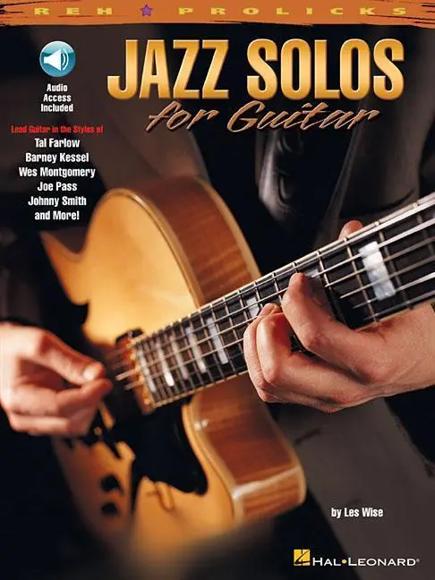 Cover: 9780634013911 | Jazz Solos for Guitar Lead Guitar in the Styles of Tal Farlow,...