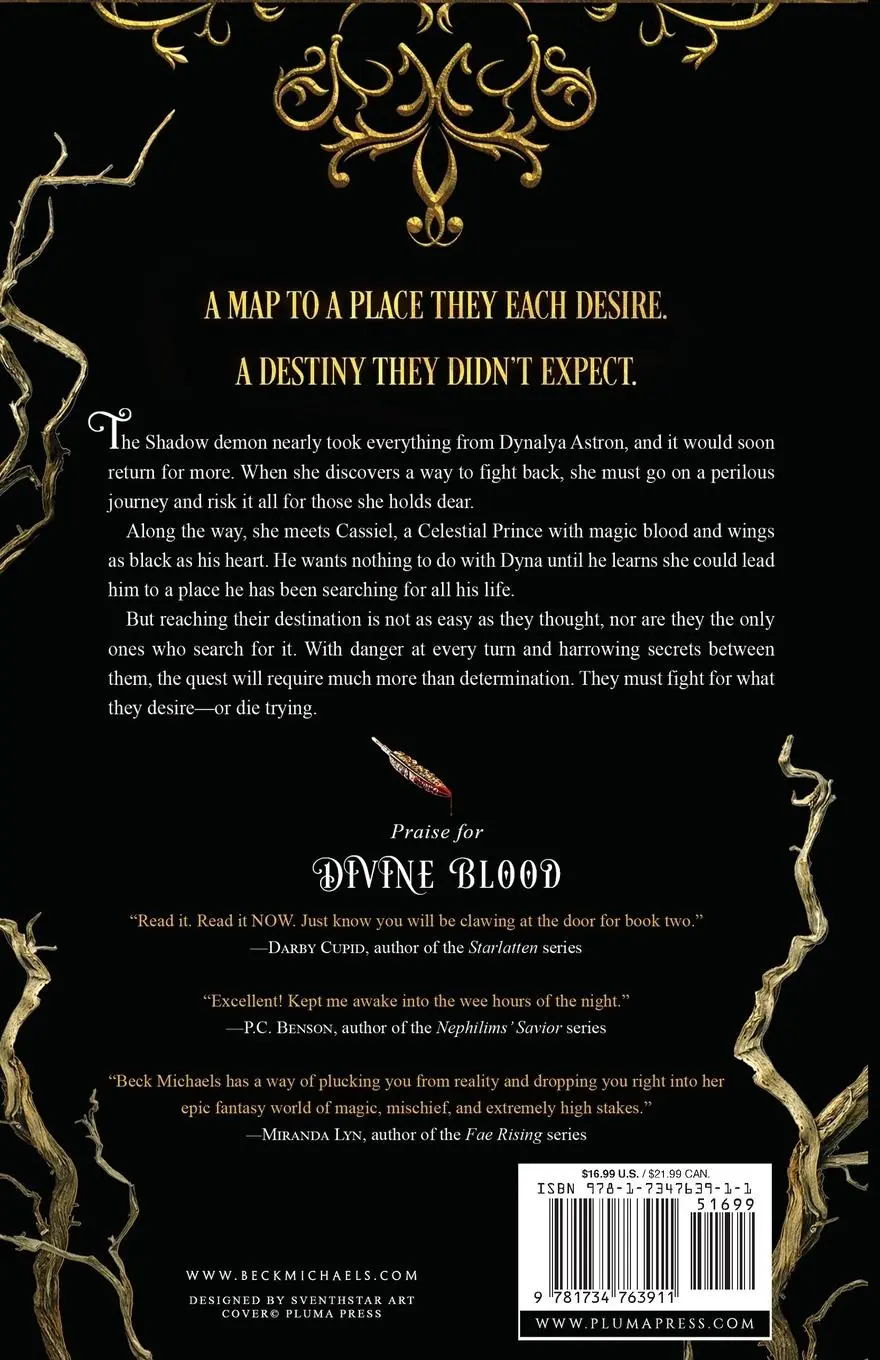 Rückseite: 9781734763911 | Divine Blood (Guardians of the Maiden #1) | Beck Michaels | Buch