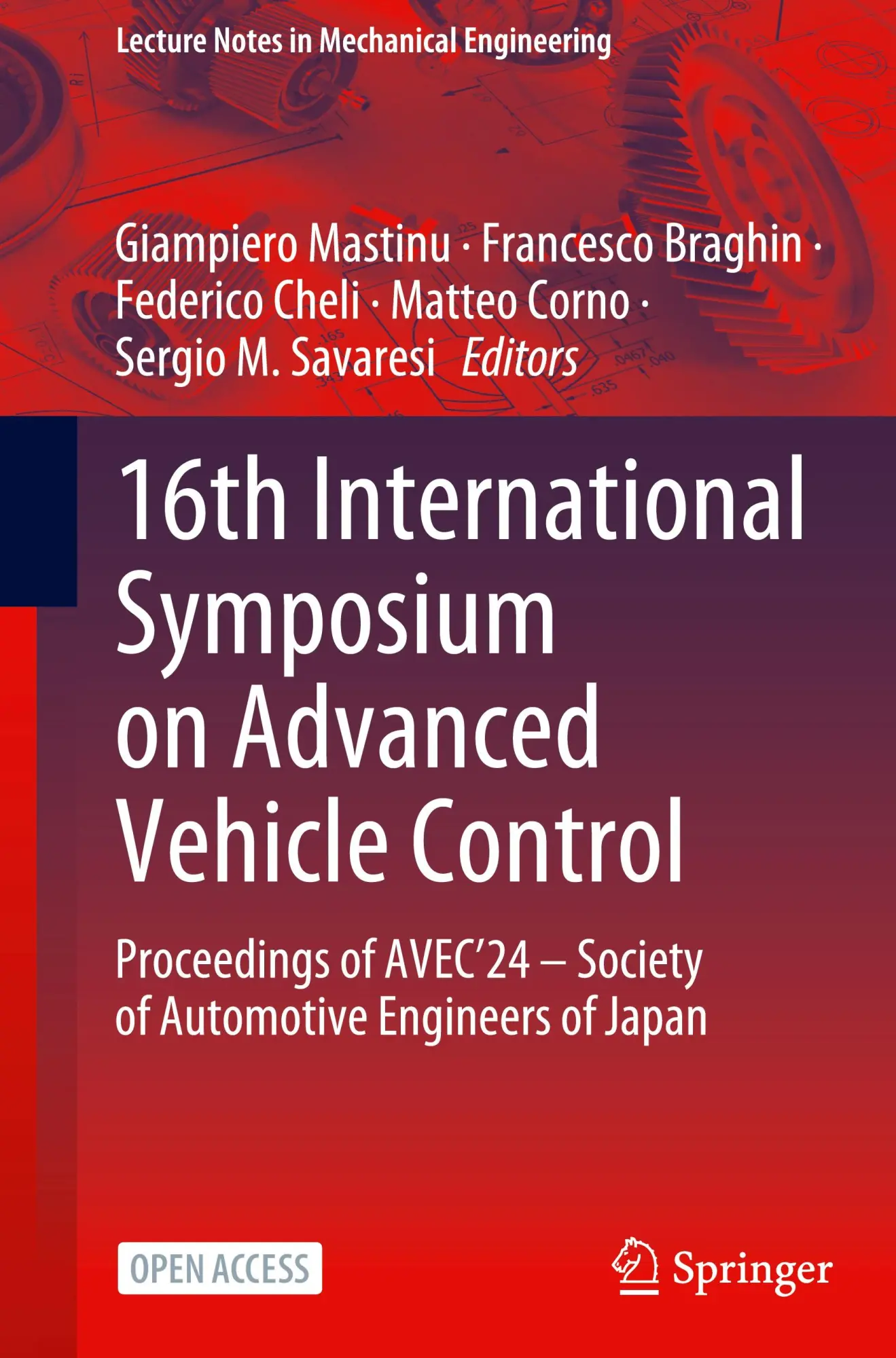 Cover: 9783031703911 | 16th International Symposium on Advanced Vehicle Control | Buch | xxii