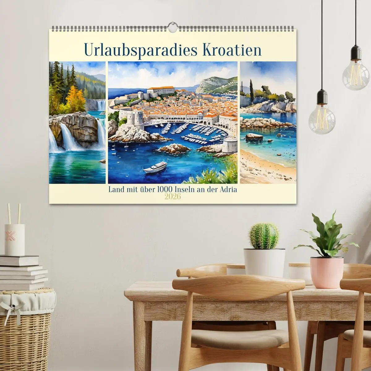 Bild: 9783457363911 | Urlaubsparadies Kroatien (Wandkalender 2026 DIN A2 quer), CALVENDO...