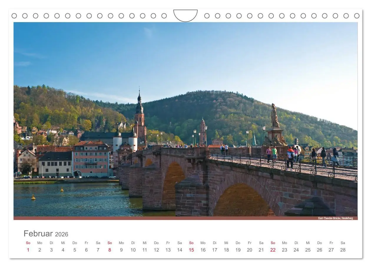 Bild: 9783516213911 | Der Neckar - Unterwegs in Deutschland (Wandkalender 2026 DIN A4...