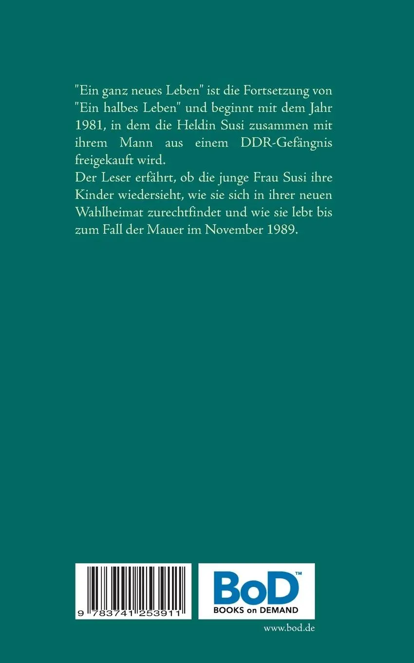 Rückseite: 9783741253911 | Ein ganz anderes Leben | Roman nach einer wahren Geschichte | Weise