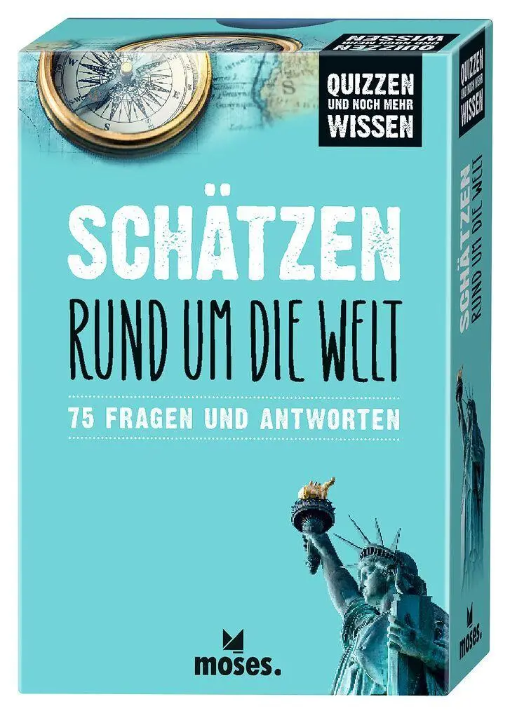 Cover: 9783964553911 | Schätzen rund um die Welt | 75 Fragen und Antworten | Stefan Heine