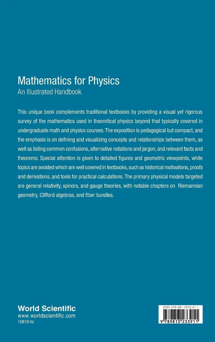 Rückseite: 9789813233911 | MATHEMATICS FOR PHYSICS | AN ILLUSTRATED HANDBOOK | Adam Marsh | Buch