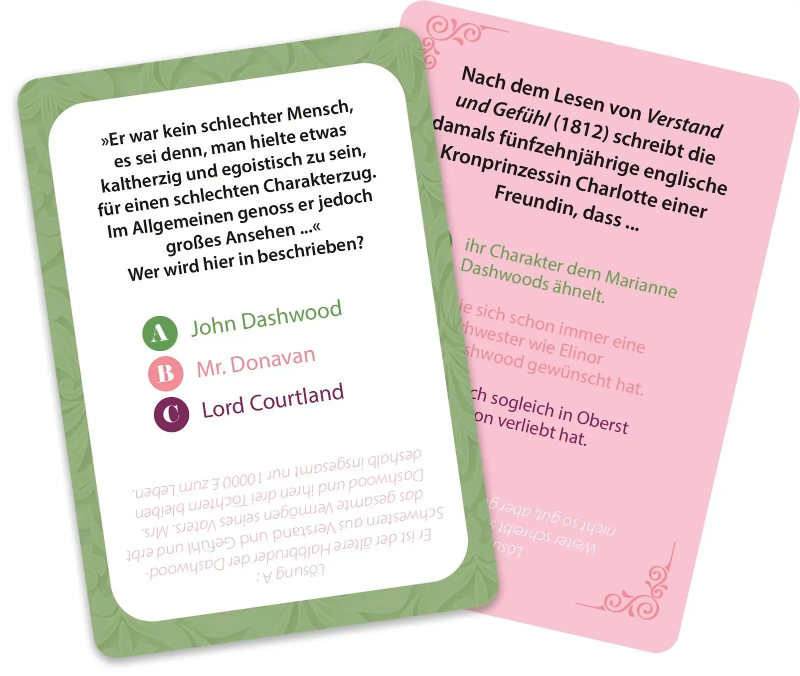 Bild: 4036442014011 | Kennst du Jane Austen? | Tina Herold | Spiel | Schachtel | 51 S.