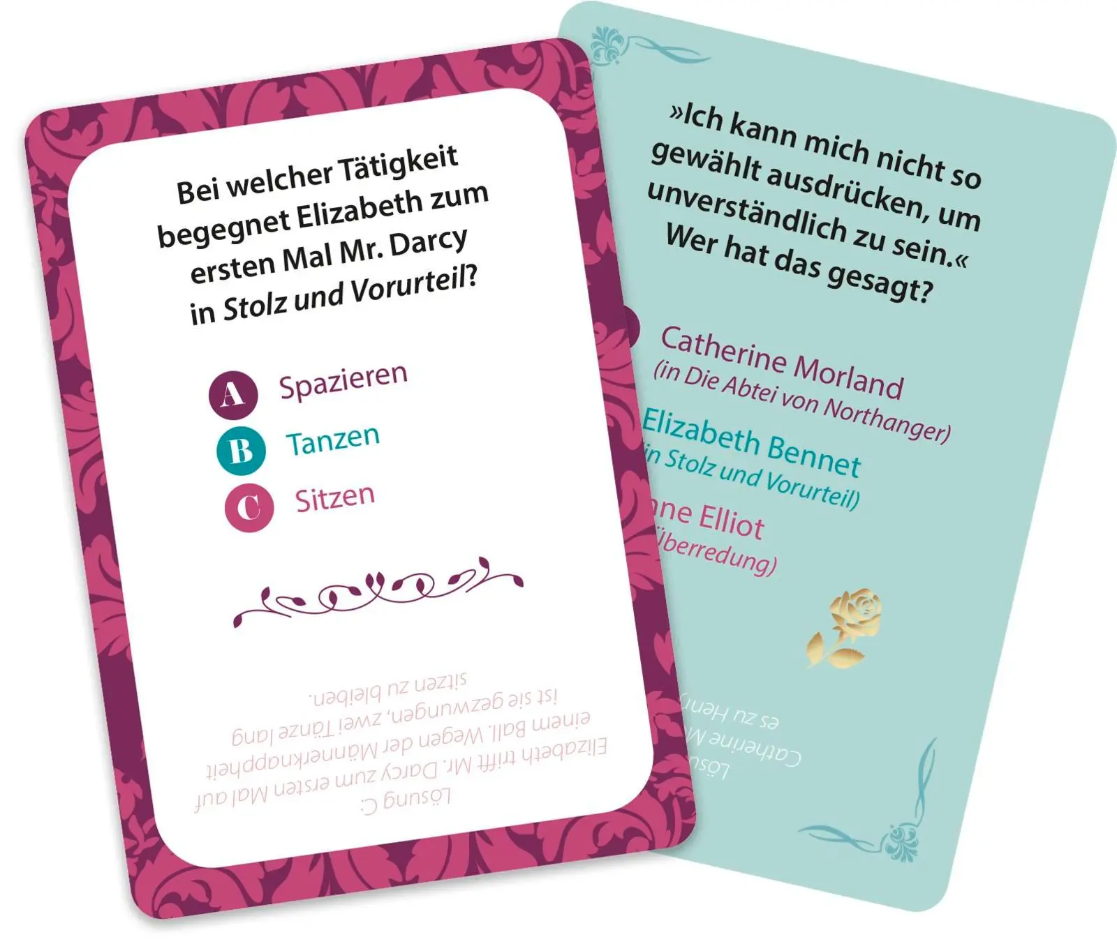 Bild: 4036442014011 | Kennst du Jane Austen? | Tina Herold | Spiel | Schachtel | 51 S.
