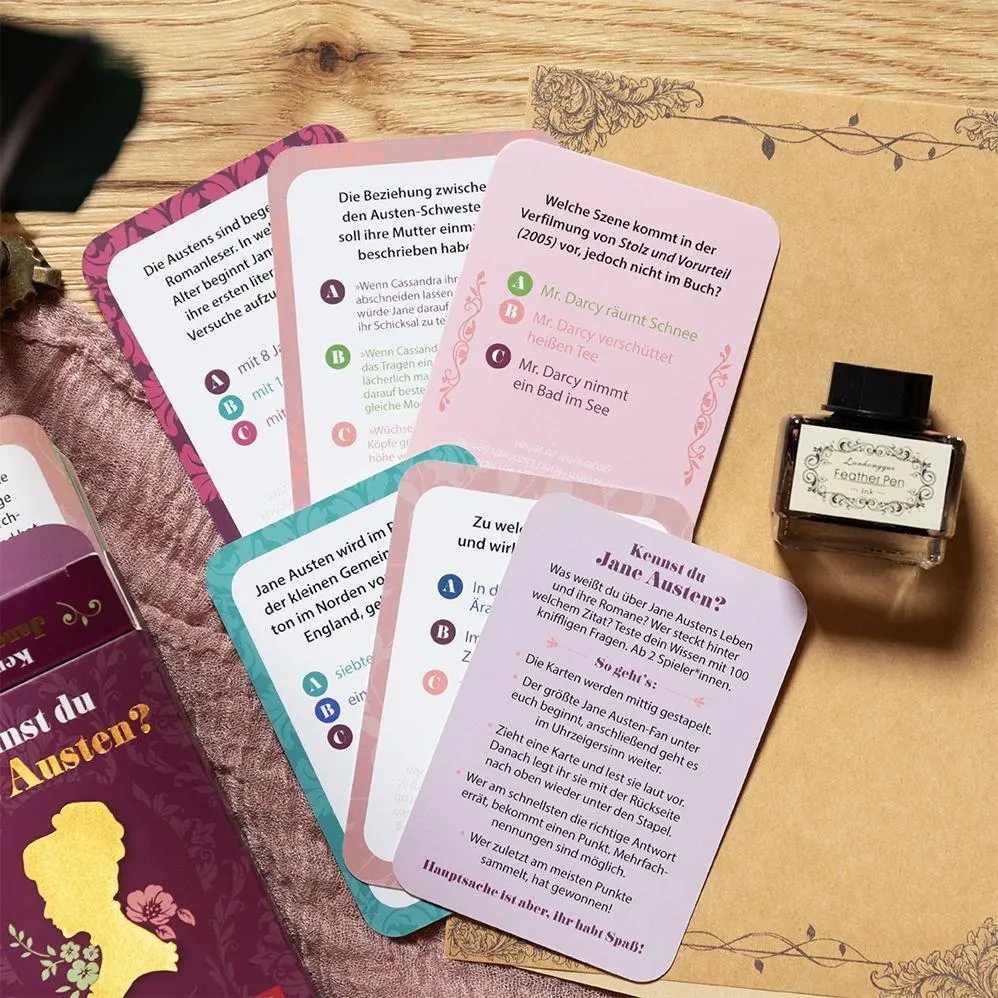Bild: 4036442014011 | Kennst du Jane Austen? | Tina Herold | Spiel | Schachtel | 51 S.