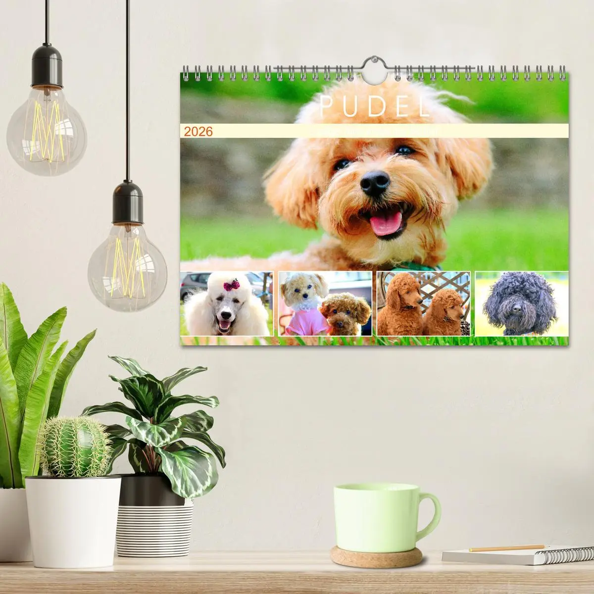 Bild: 9783457634011 | Pudel. Lustige Allrounder im Wollfell (Wandkalender 2026 DIN A4...