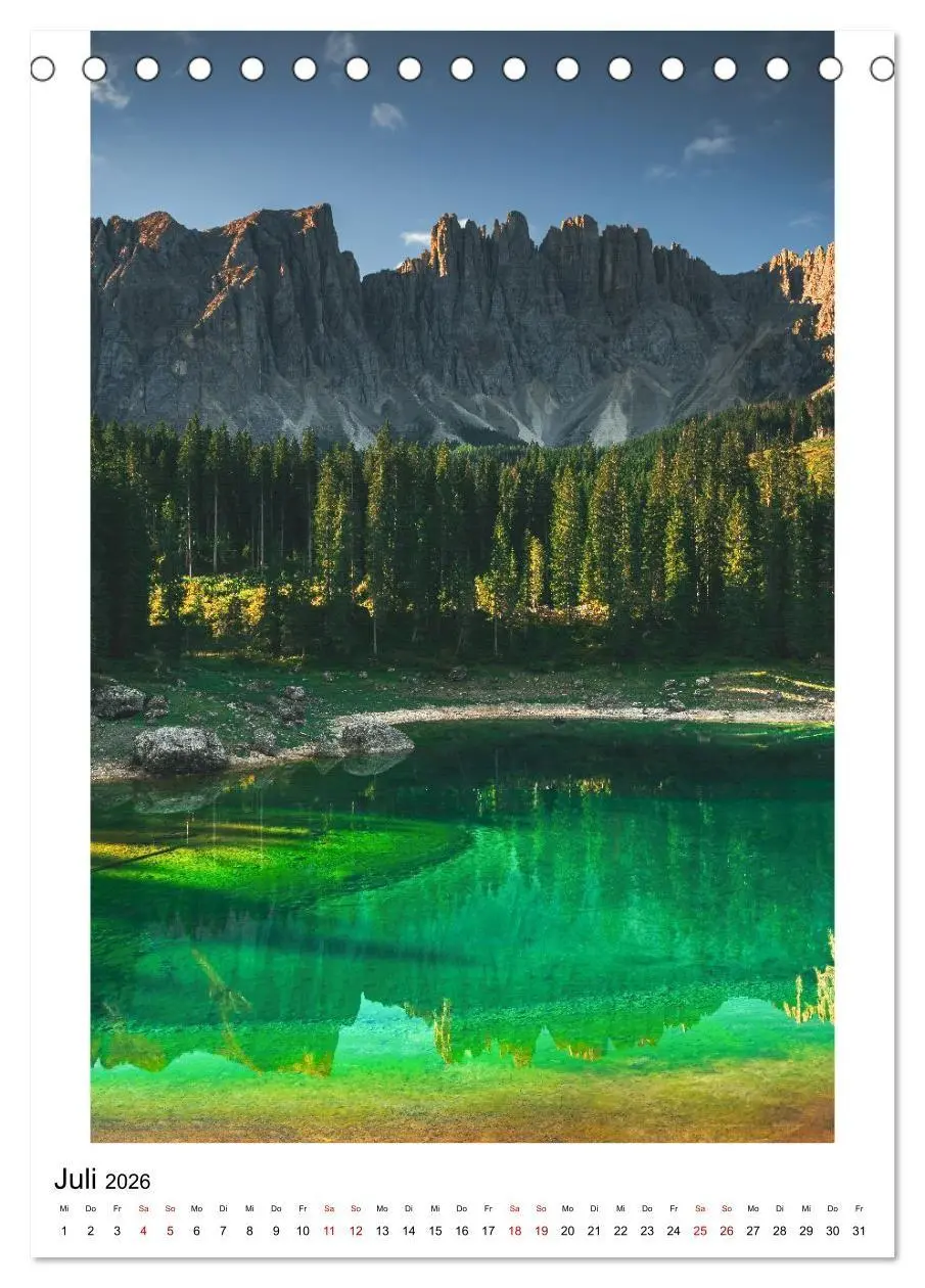 Bild: 9783516654011 | Alpenblicke - Ein Jahr in den Alpen (Tischkalender 2026 DIN A5...