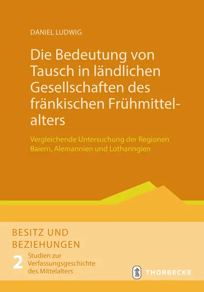 Cover: 9783799594011 | Die Bedeutung von Tausch in ländlichen Gesellschaften des...