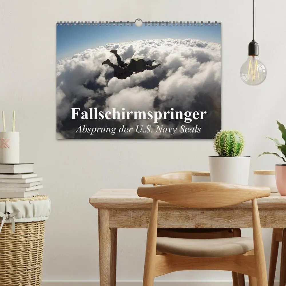 Bild: 9783435604111 | Fallschirmspringer. Absprung der U.S. Navy Seals (Wandkalender 2025...