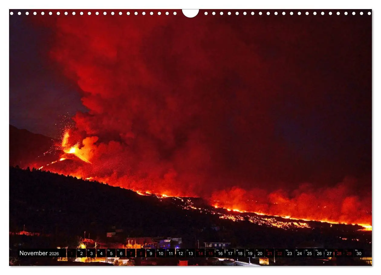 Bild: 9783457554111 | La Palma - der Vulkan Tajogaite (Wandkalender 2026 DIN A3 quer),...