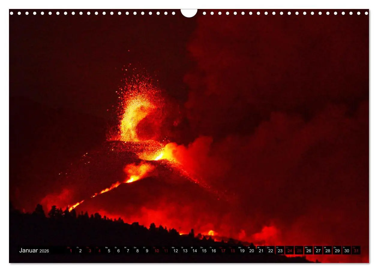 Bild: 9783457554111 | La Palma - der Vulkan Tajogaite (Wandkalender 2026 DIN A3 quer),...