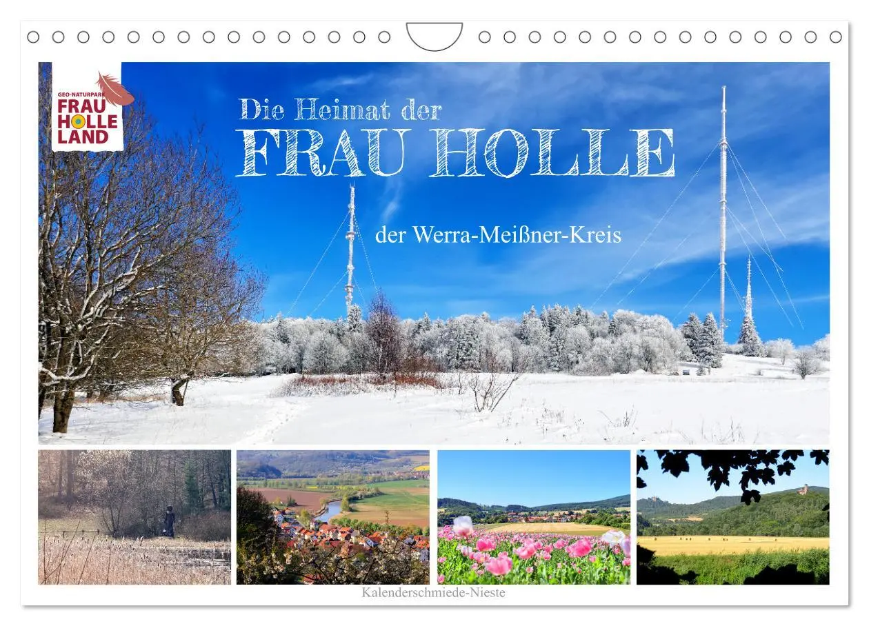 Cover: 9783457624111 | Die Heimat der Frau Holle (Wandkalender 2026 DIN A4 quer), CALVENDO...