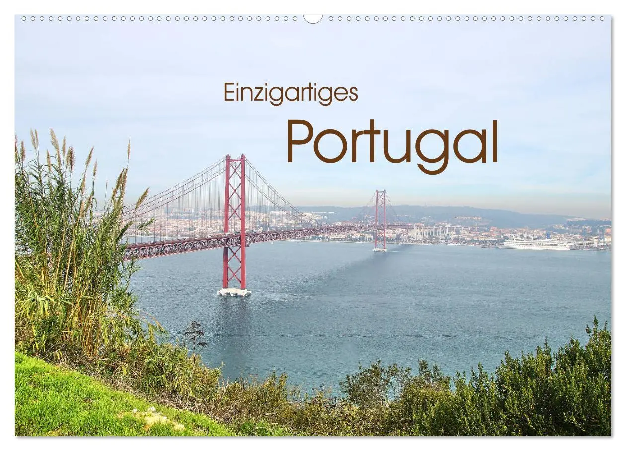 Cover: 9783457794111 | Einzigartiges Portugal (Wandkalender 2026 DIN A2 quer), CALVENDO...