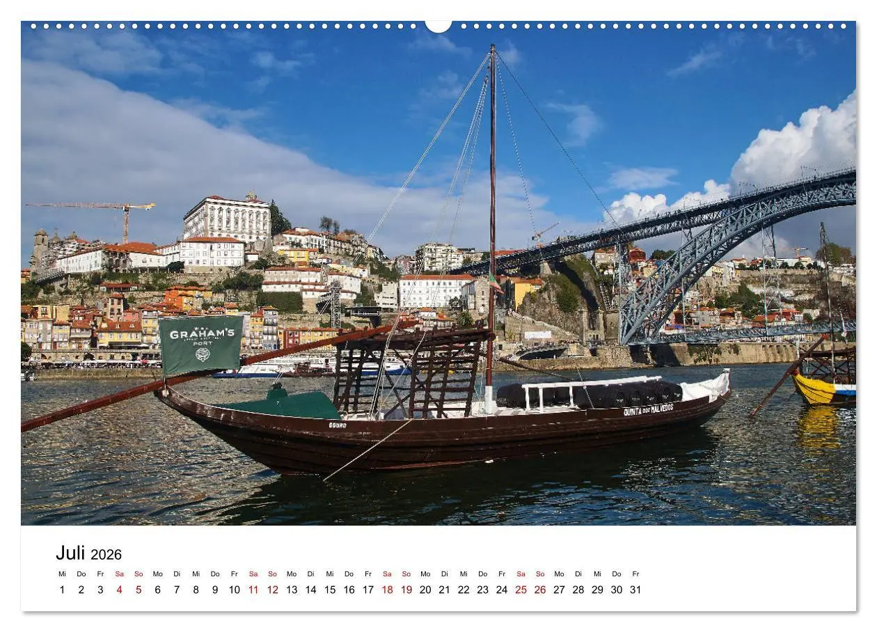 Bild: 9783457794111 | Einzigartiges Portugal (Wandkalender 2026 DIN A2 quer), CALVENDO...