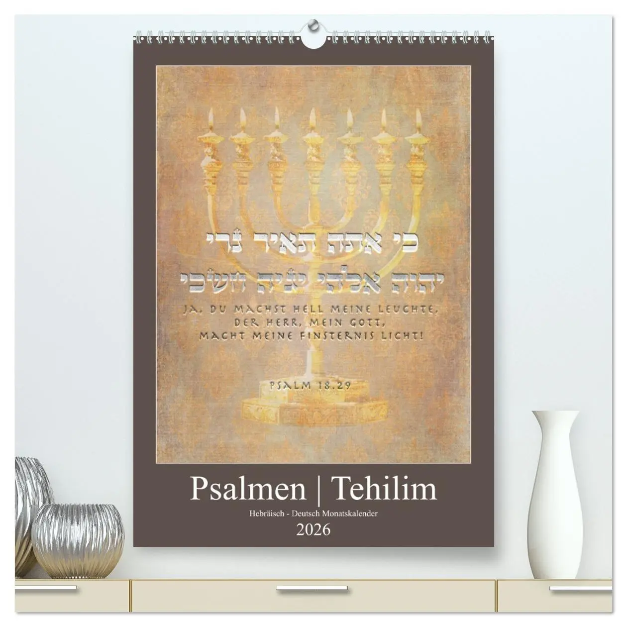 Cover: 9783516404111 | Psalmen Tehilim Hebräisch - Deutsch (hochwertiger Premium...