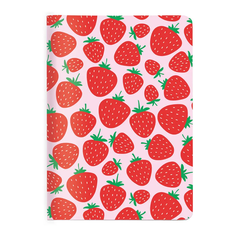 Cover: 4048809034211 | Hefte A6 Pattern Strawberries | Broschüre | 2025 | CEDON MuseumsShops