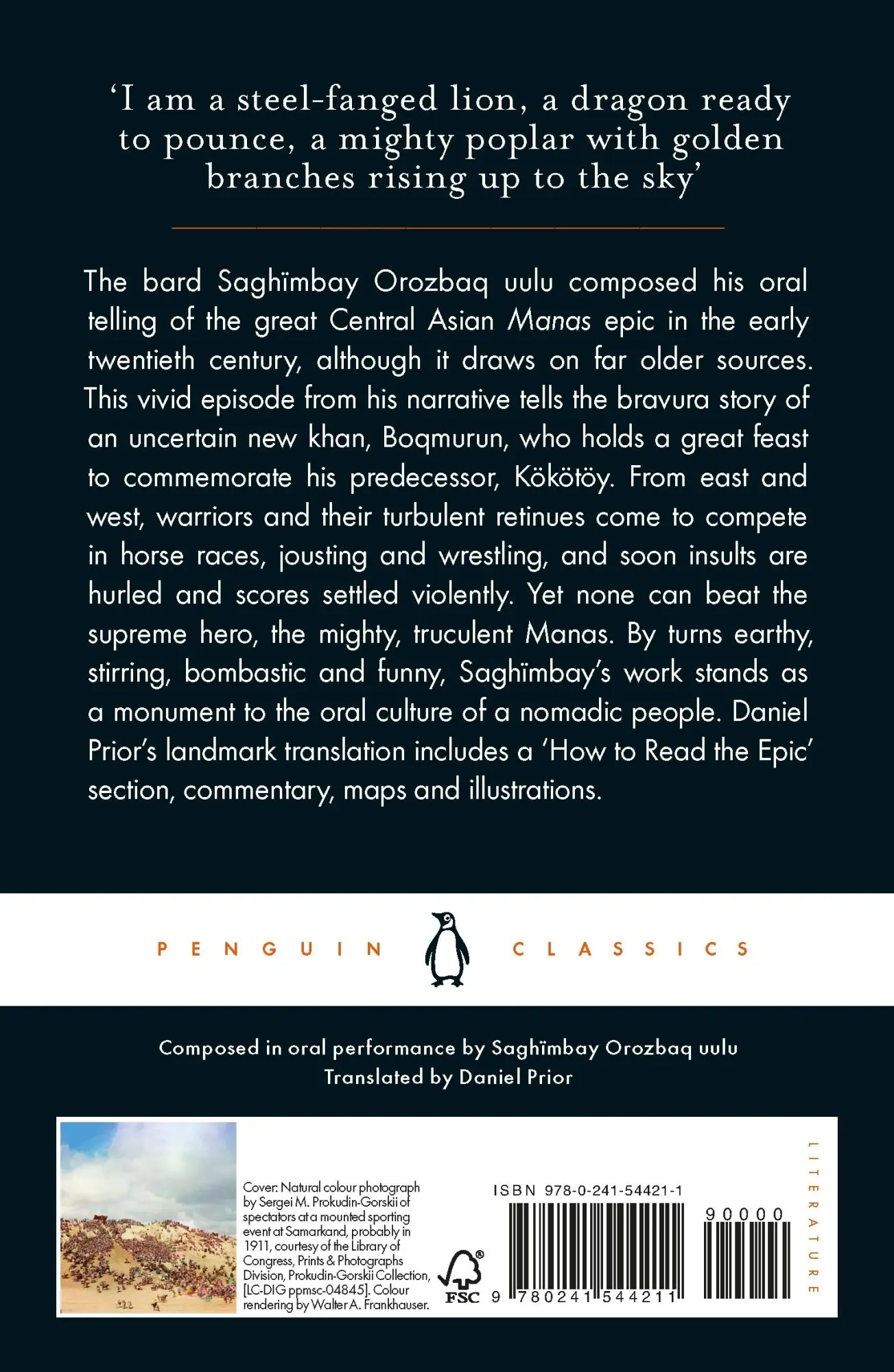 Rückseite: 9780241544211 | The Memorial Feast for Kökötöy Khan: A Kirghiz Epic Poem in the...