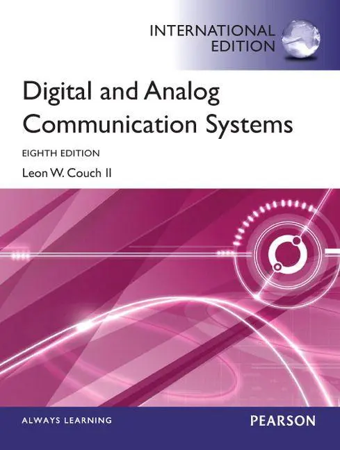 Pearson International Digital &amp, Analog Communication Systems