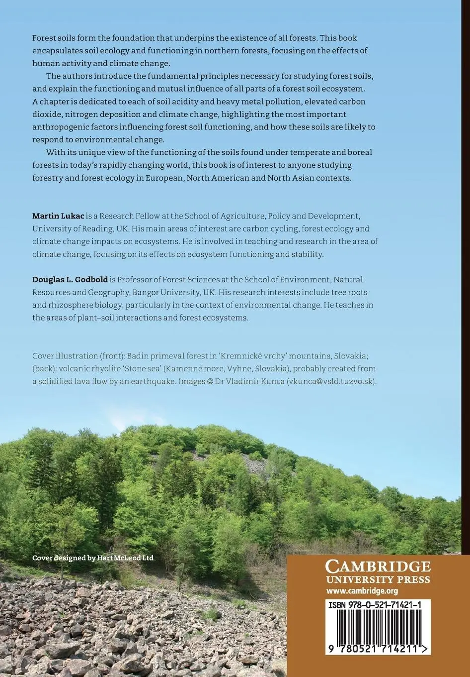 Rückseite: 9780521714211 | Soil Ecology in Northern Forests | Martin Lukac (u. a.) | Taschenbuch