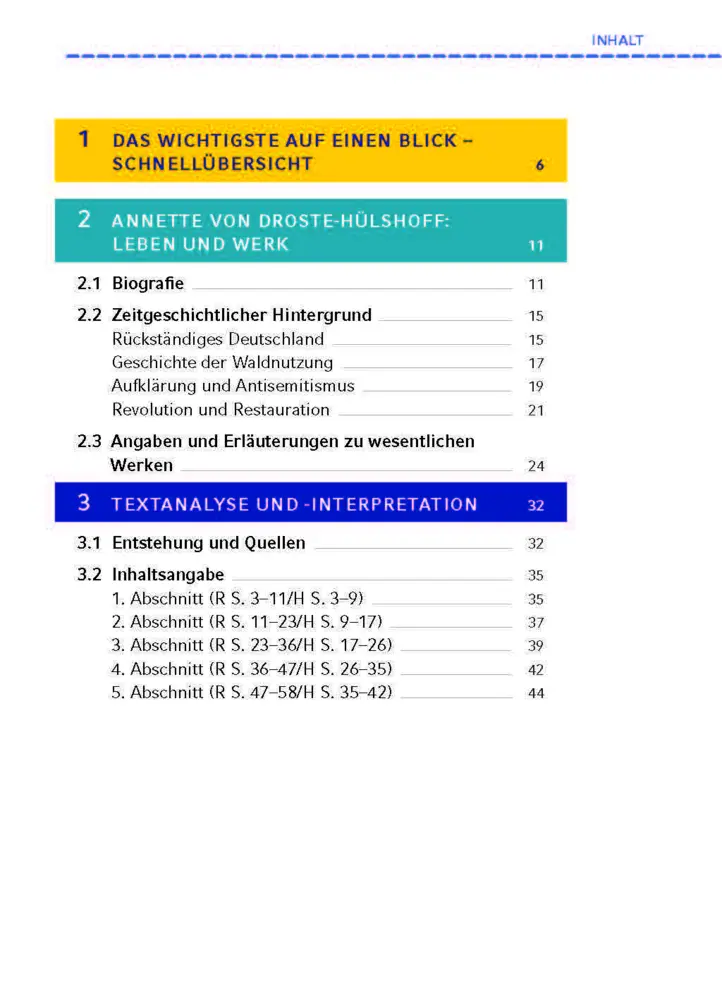 Bild: 9783129304211 | Die Judenbuche von Annette von Droste-Hülshoff | Droste-Hülshoff
