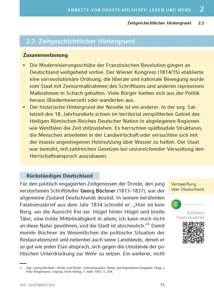 Bild: 9783129304211 | Die Judenbuche von Annette von Droste-Hülshoff | Droste-Hülshoff