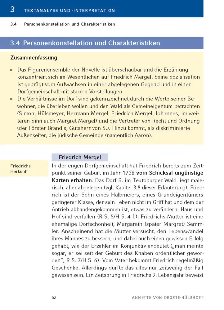 Bild: 9783129304211 | Die Judenbuche von Annette von Droste-Hülshoff | Droste-Hülshoff