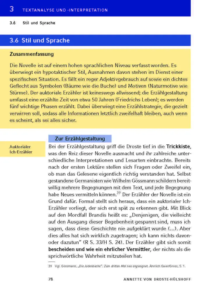 Bild: 9783129304211 | Die Judenbuche von Annette von Droste-Hülshoff | Droste-Hülshoff
