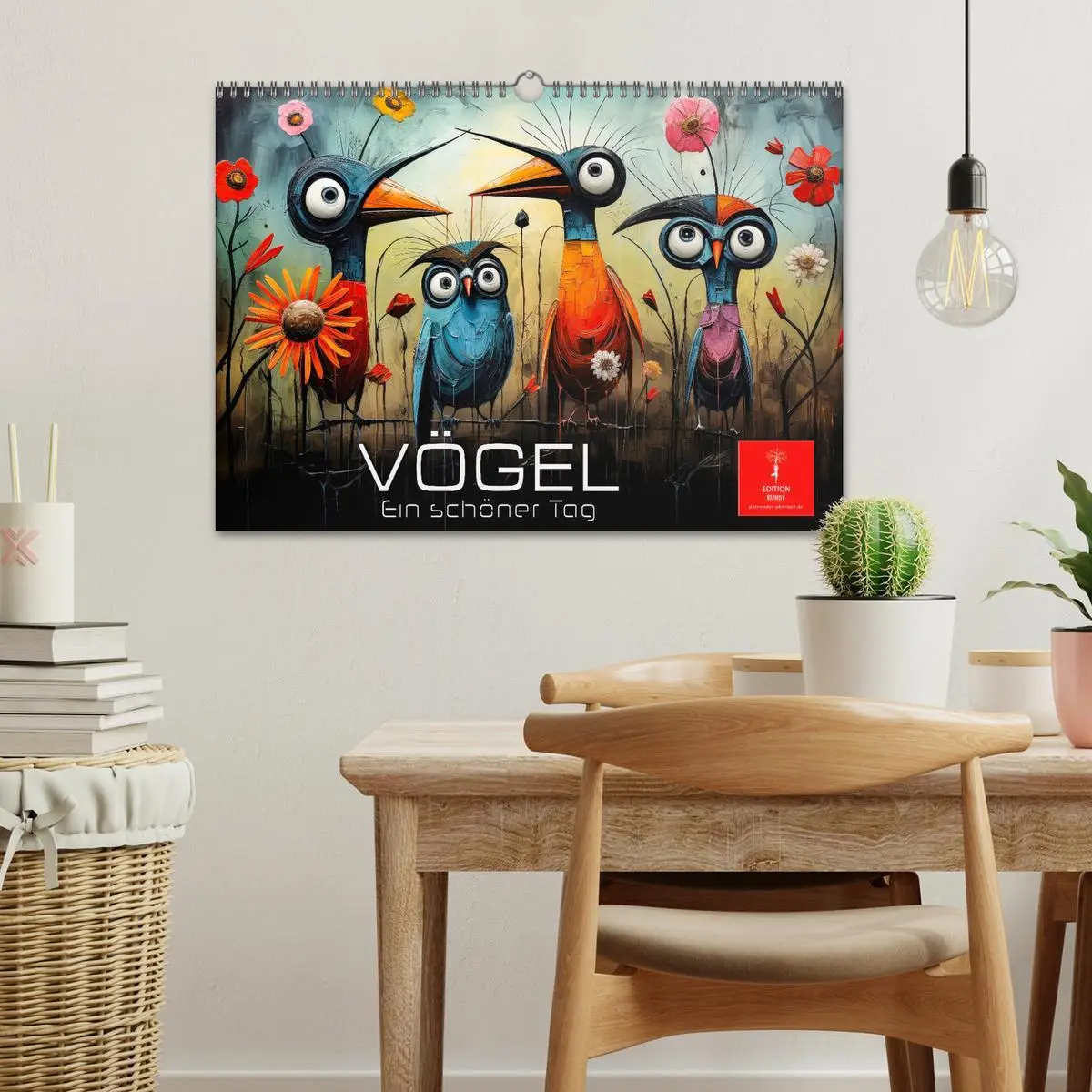 Bild: 9783457474211 | Vögel - ein schöner Tag (Wandkalender 2026 DIN A3 quer), CALVENDO...