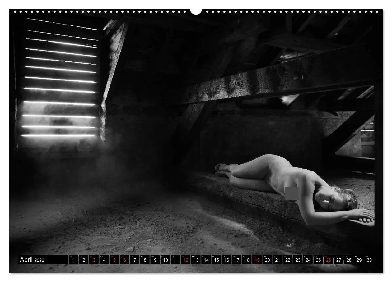 Bild: 9783516184211 | Aktfotografie in alten Mauern (Wandkalender 2026 DIN A2 quer),...