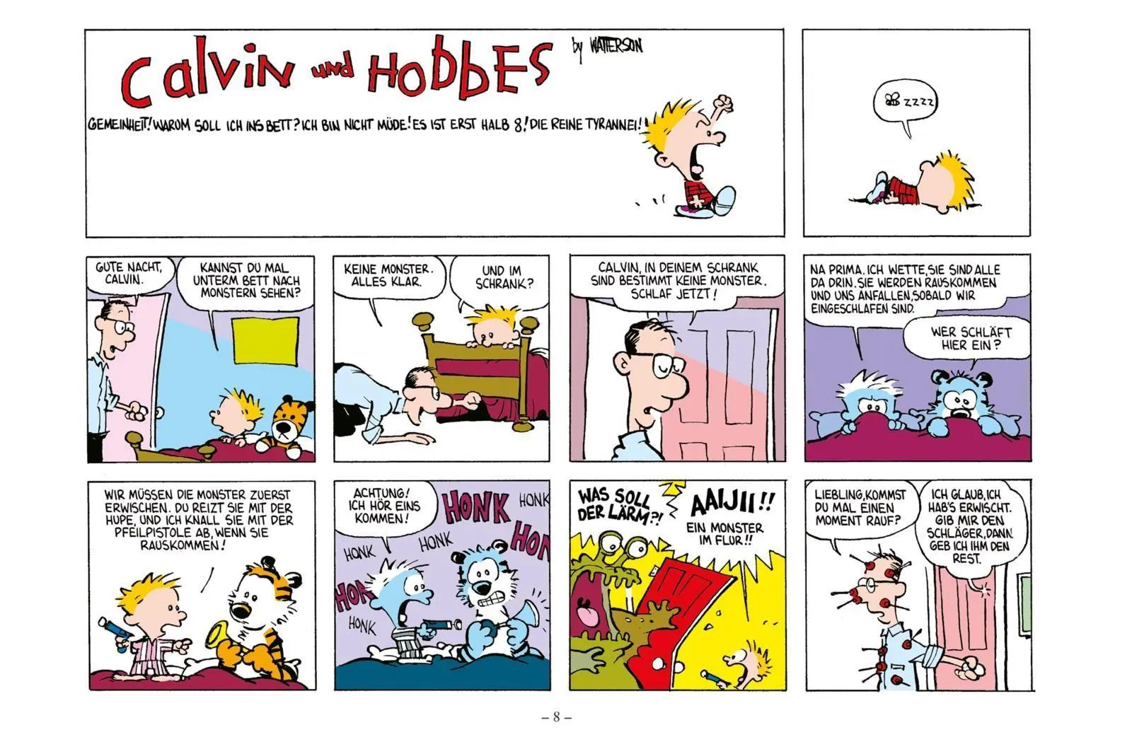 Bild: 9783551804211 | Calvin und Hobbes Kompakt 1 | Bill Watterson | Taschenbuch | 288 S.