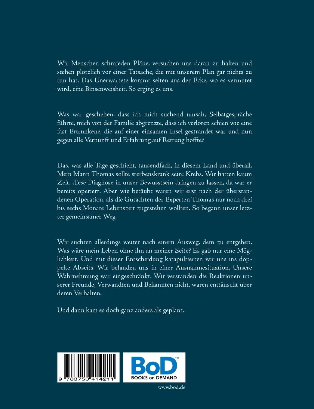 Rückseite: 9783750414211 | Einmal noch das Meer | Unter dem Mantel der Sachlichkeit: Krebs | Buch