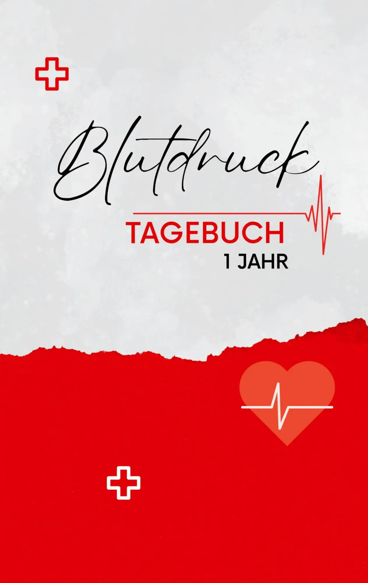 Cover: 9783819294211 | Blutdruck Tagebuch- 1 Jahr- Einfacher Blutdruckpass zum Eintragen...