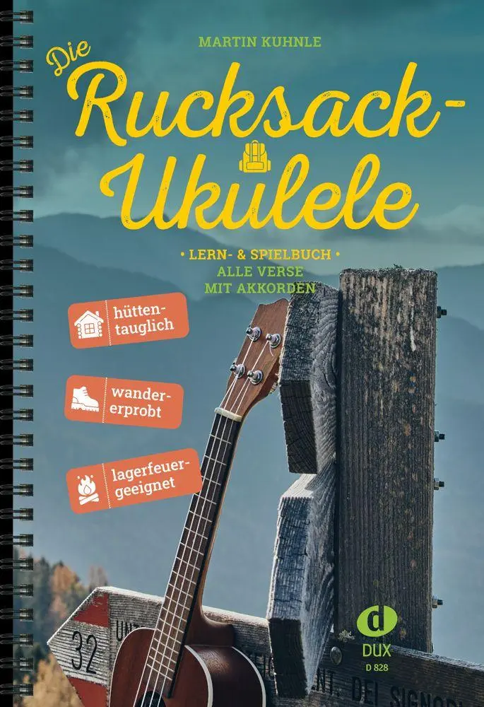 Cover: 9783868494211 | Die Rucksack-Ukulele | Lern- und Spielbuch | Martin Kuhnle | Buch