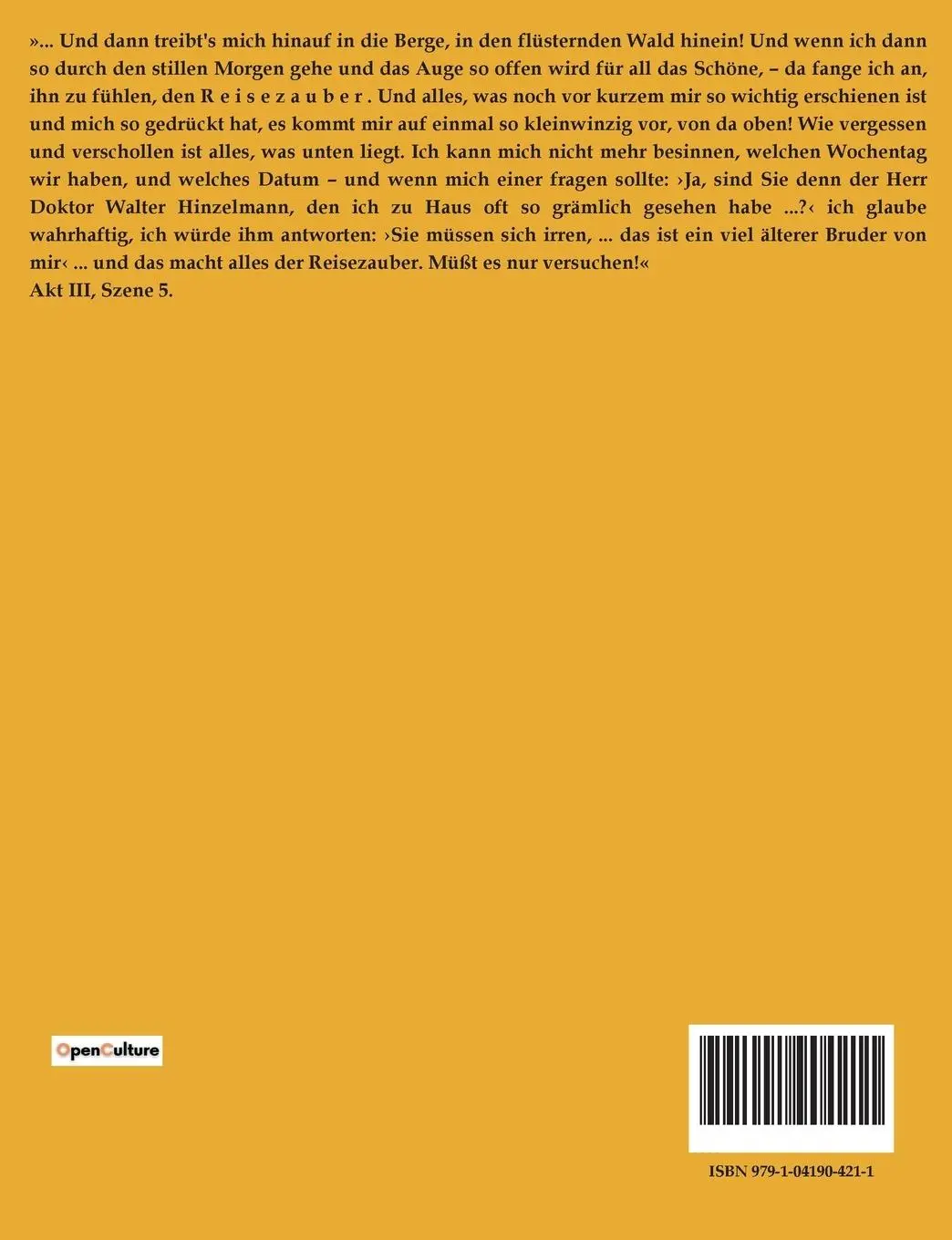 Rückseite: 9791041904211 | Im weißen Rößl | Gustav Kadelburg (u. a.) | Taschenbuch | Paperback