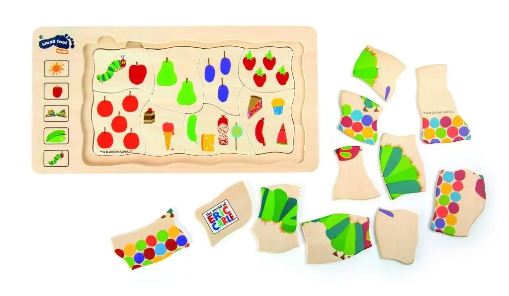 Bild: 4020972104311 | Raupe Nimmersatt Schichtenpuzzle | small foot | Spiel | 10431 | 2016