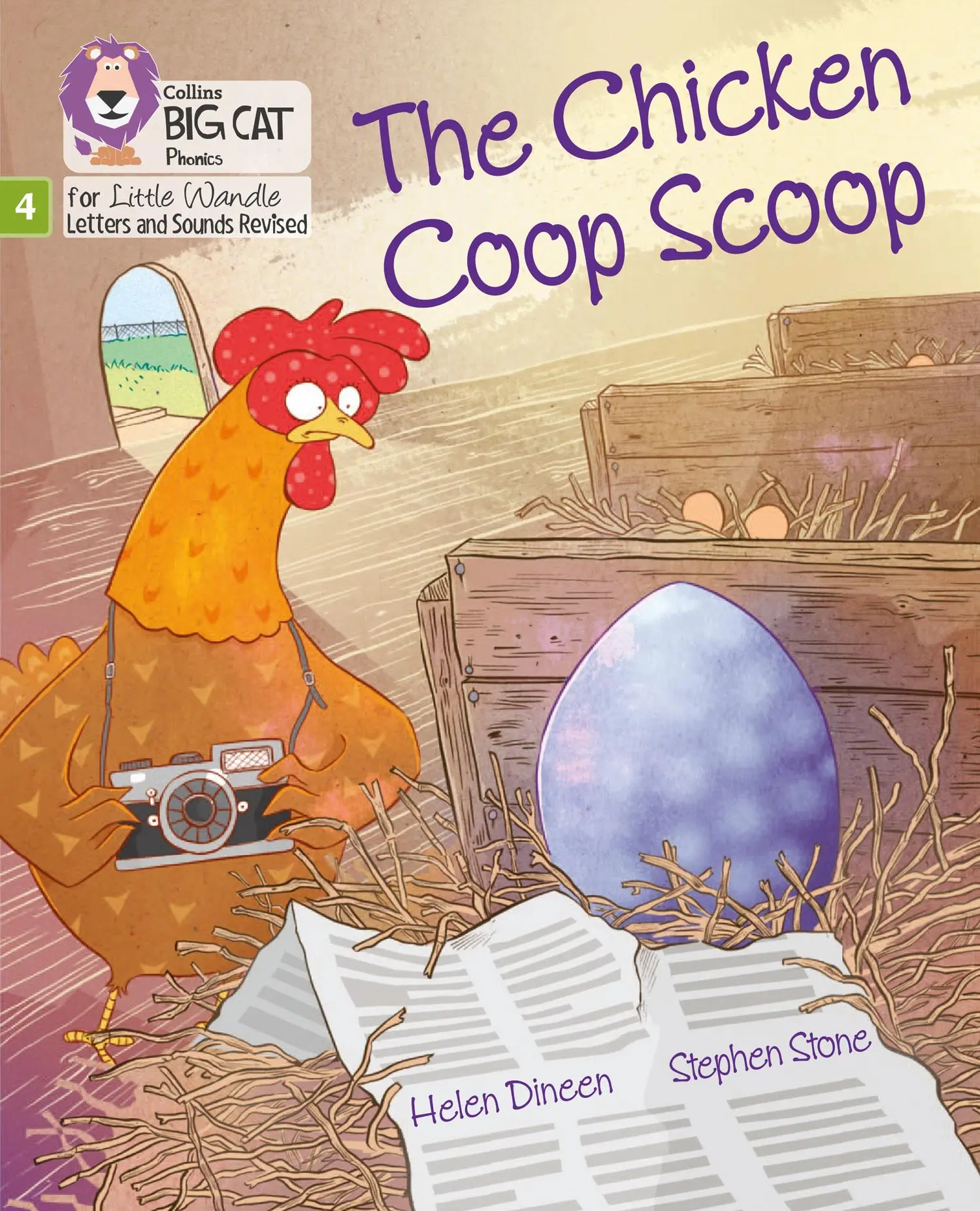 Cover: 9780008504311 | The Chicken Coop Scoop | Phase 4 Set 2 | Helen Dineen | Taschenbuch