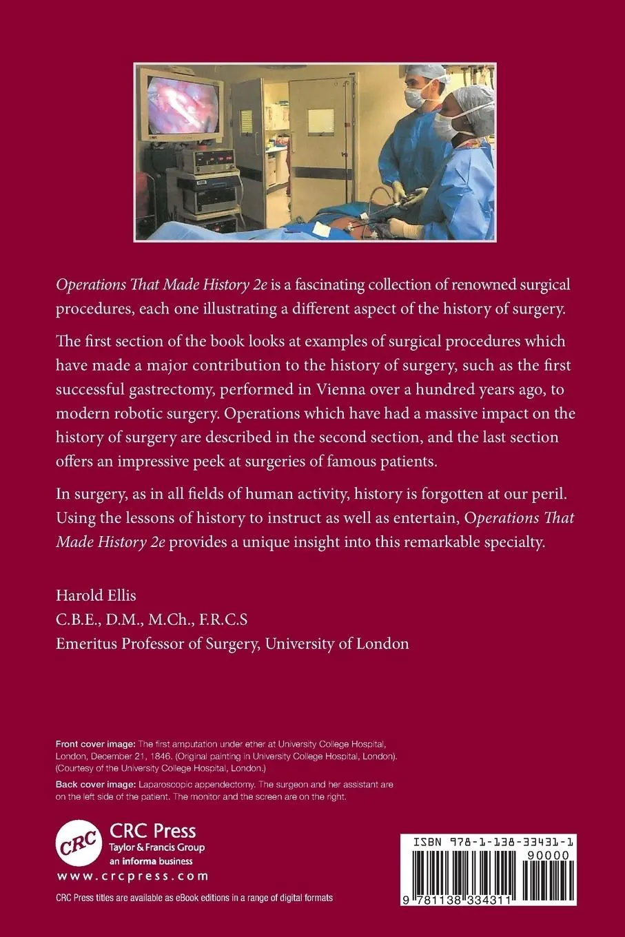 Rückseite: 9781138334311 | Operations that made History 2e | Harold Ellis | Taschenbuch | 2018
