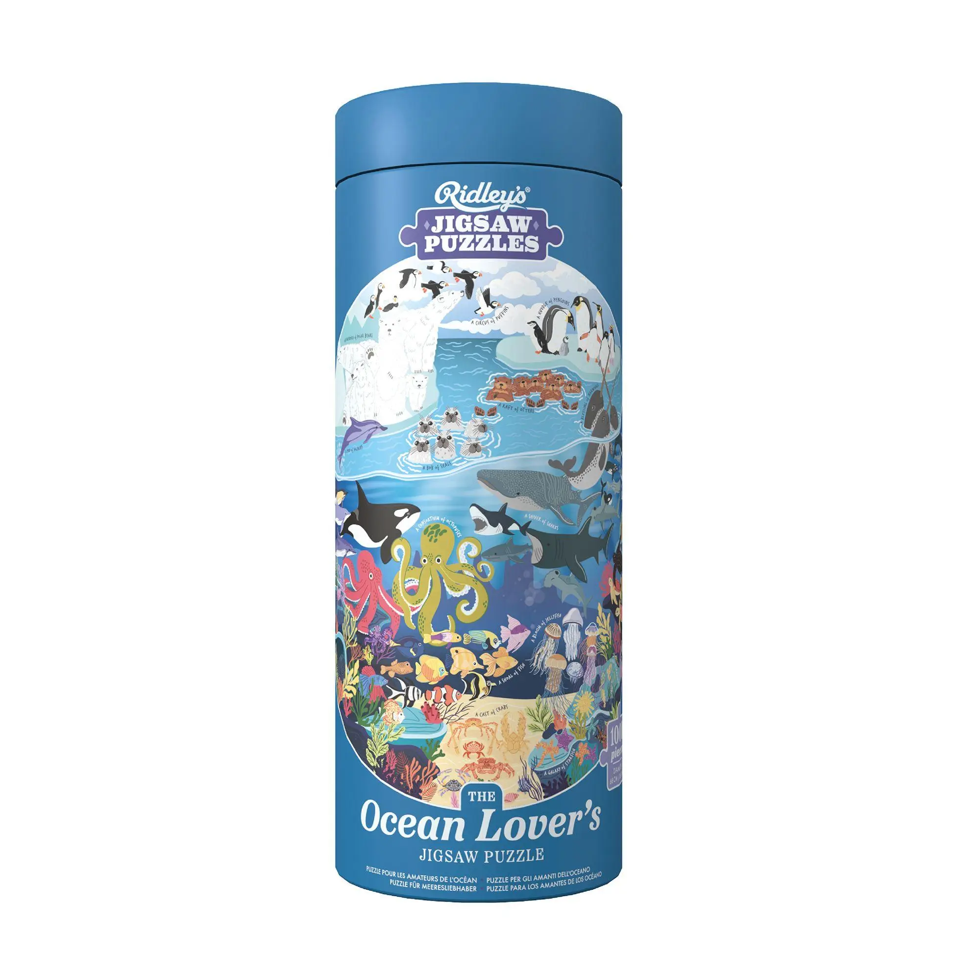 Cover: 9781797234311 | Ocean Lover's 1000-Piece Jigsaw Puzzle | Spiel | Englisch | 2025