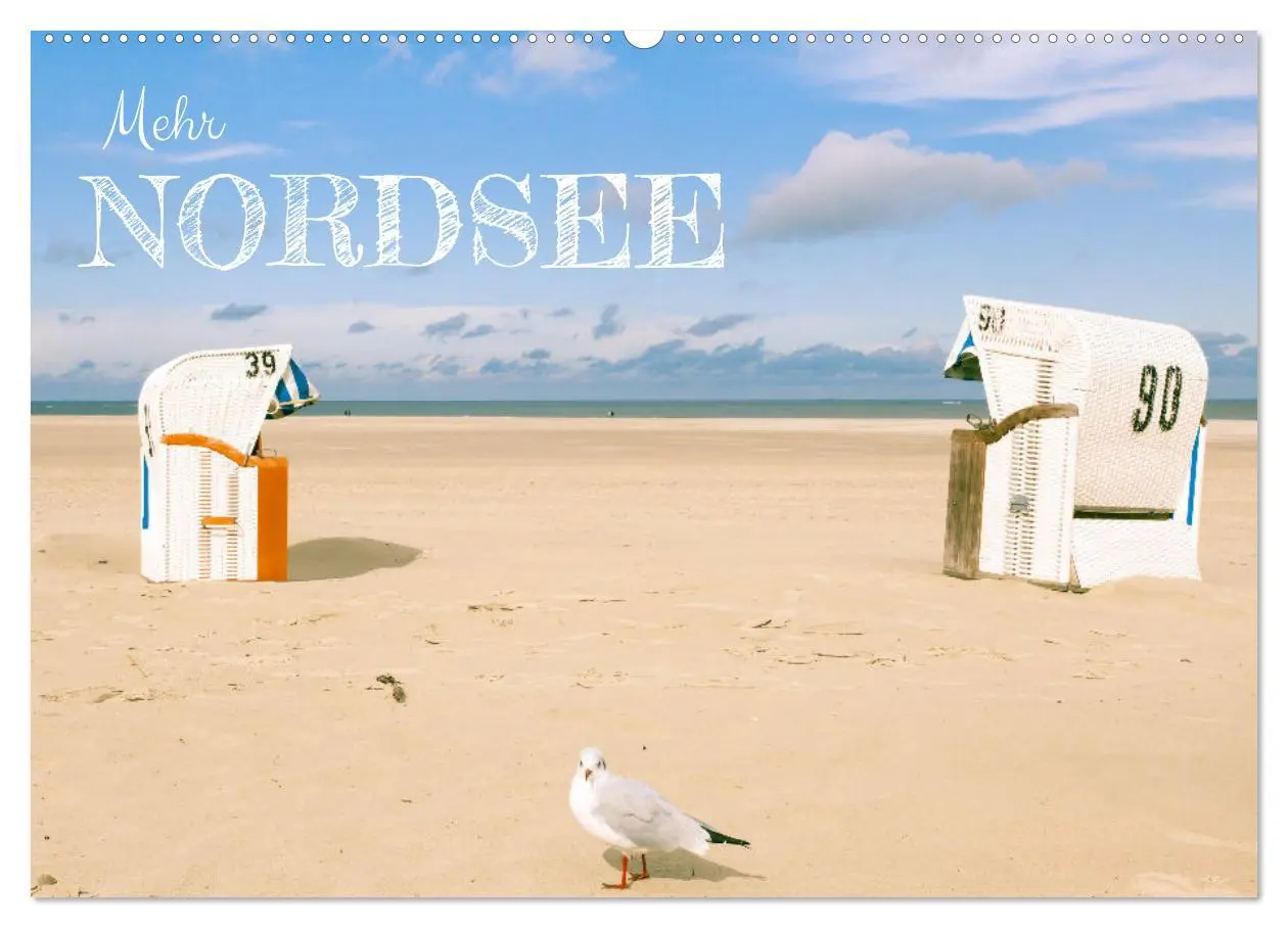 Cover: 9783457914311 | Mehr Nordsee (Wandkalender 2026 DIN A2 quer), CALVENDO Monatskalender