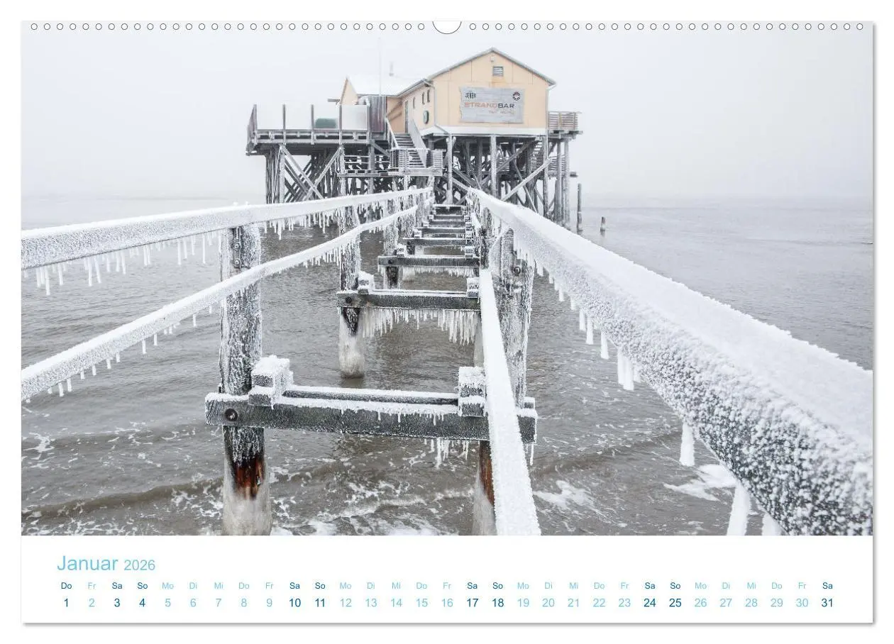 Bild: 9783457914311 | Mehr Nordsee (Wandkalender 2026 DIN A2 quer), CALVENDO Monatskalender