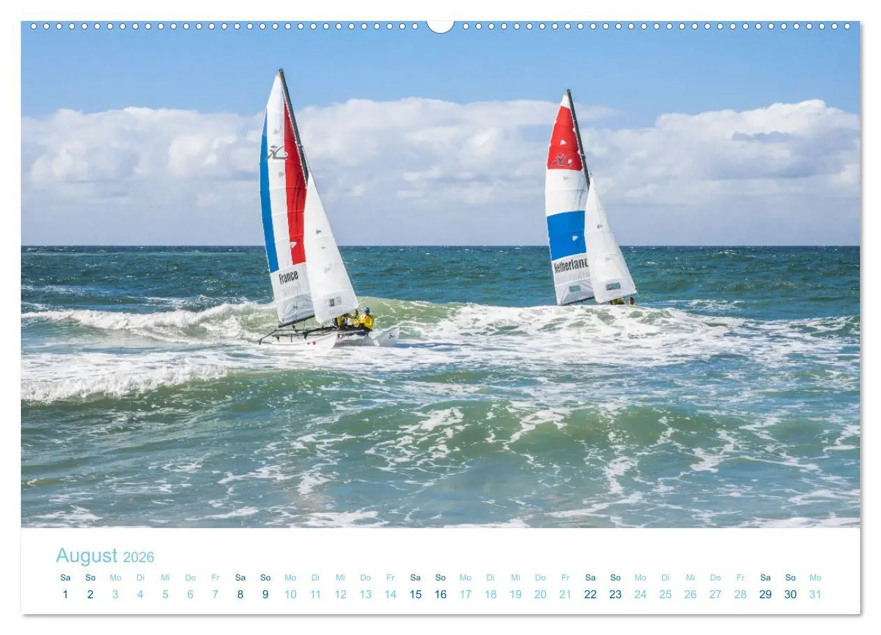 Bild: 9783457914311 | Mehr Nordsee (Wandkalender 2026 DIN A2 quer), CALVENDO Monatskalender