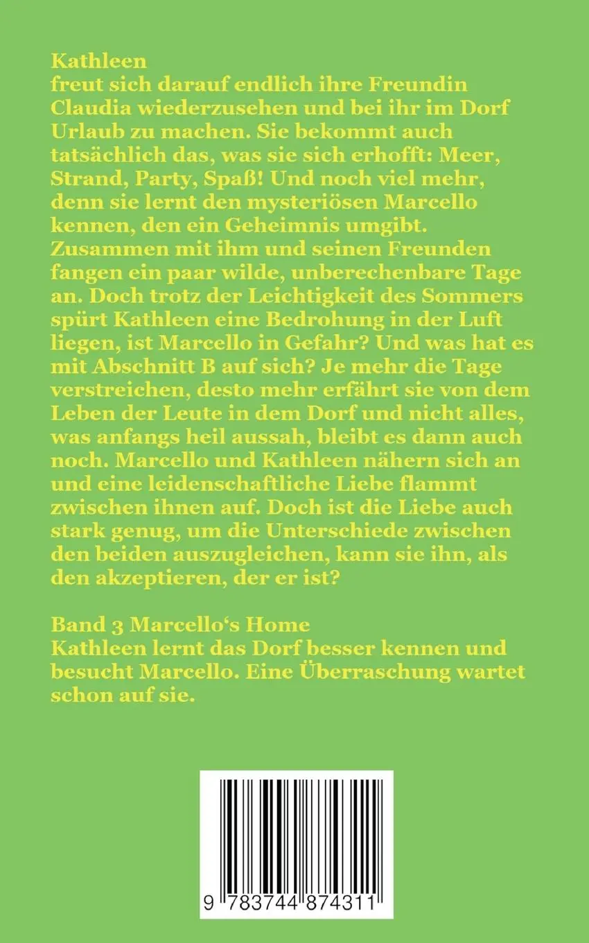 Rückseite: 9783744874311 | Schwarzer Tiger 1 Coming Home | Band 3 Marcello's Home | Twins | Buch