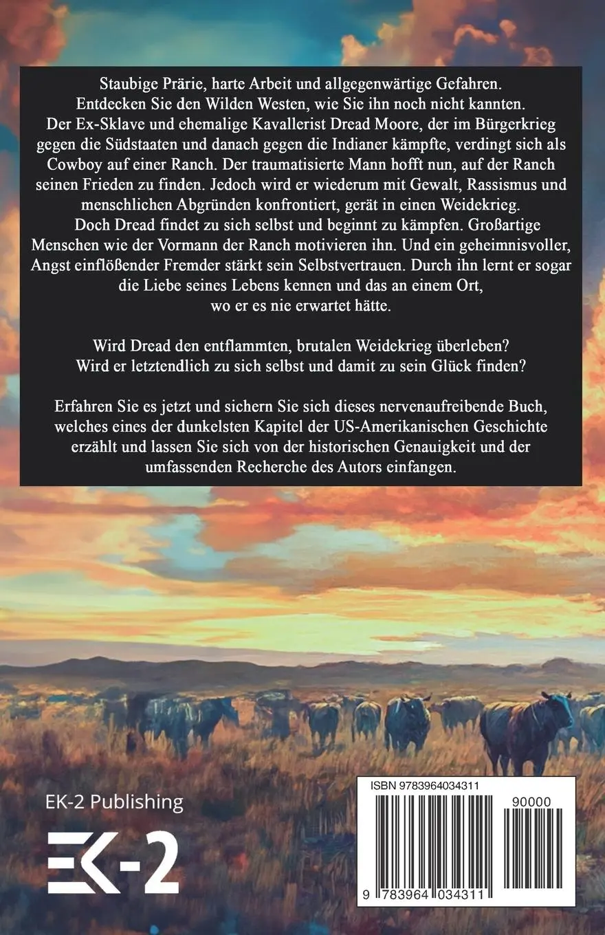 Rückseite: 9783964034311 | Weidekrieg | Mario Gonsierowski | Taschenbuch | Paperback | 322 S.