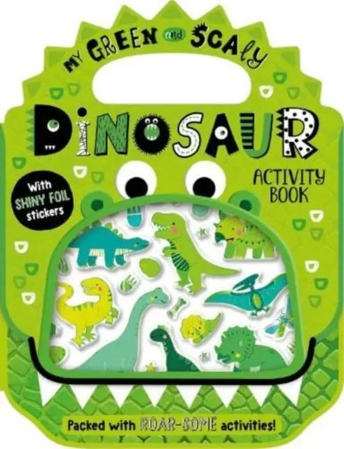 Cover: 9781805444411 | Shiny Stickers My Green and Scaly Dinosaur Activity Book | Robinson