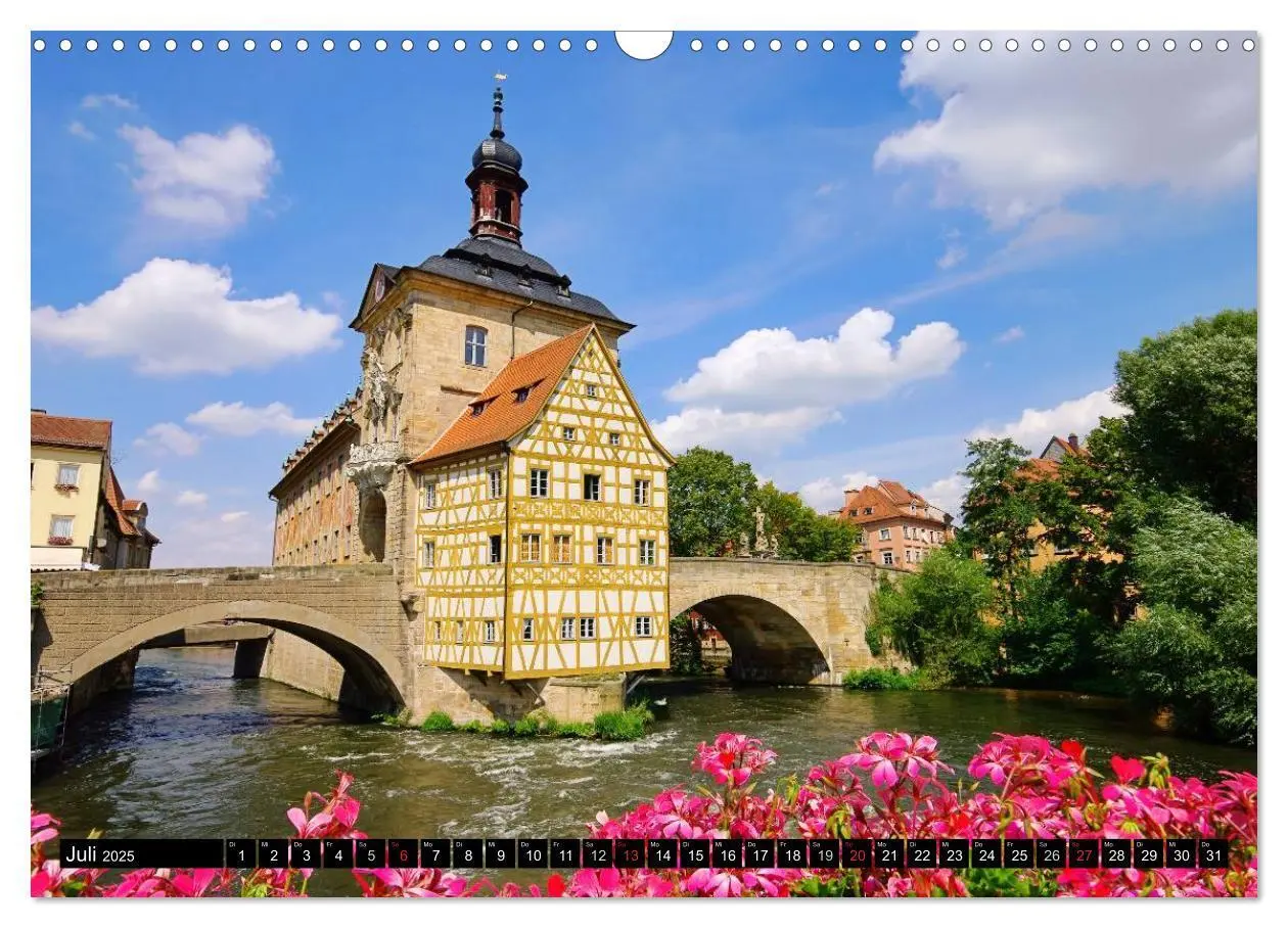 Bild: 9783435744411 | Bamberg und Fränkische Schweiz (Wandkalender 2025 DIN A3 quer),...
